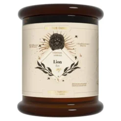 Bougie parfumée vanille clou de girofle My jolie Candle Astrale lion - 300 g