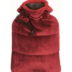 Bouillotte Tender coloris rouge - 23 x 33 cm