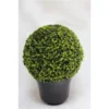 Boule de buis artificiel en pot - Ø 28 cm