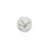 Boule en verre sulfure Papillon - 8 x 8 x 8 cm