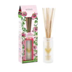 Bouquet parfumé avec sa recharge senteur fleur d'hibiscus Esteban - 100 ml