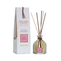Bouquet parfumé coloris blanc senteur cerisier en fleurs Collines de Provence - 100 ml