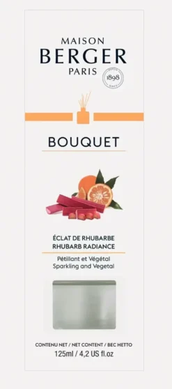 Bouquet parfumé senteur éclat de rhubarbe Maison Berger - 125 ml