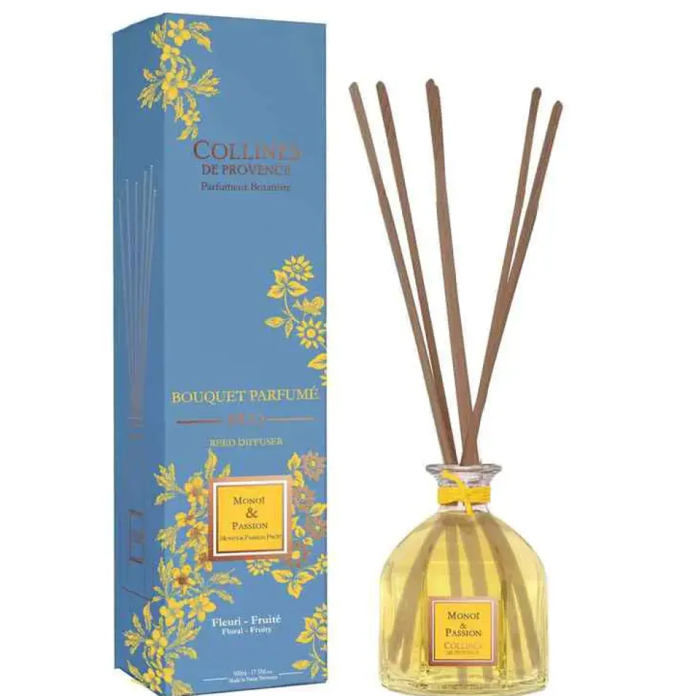 Bouquet parfumé senteur monoï passion Collines de Provence - 500 ml