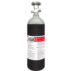 Bouteille CO2 rechargeable en métal, AQUA NOVA - contenance 3.75kg