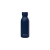 Bouteille isotherme en inox recyclé Qwetch Icon Matt bleu nuit - 350 ml