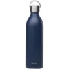 Bouteille isotherme en inox recyclé coloris bleu marine Qwetch Active Matt - 1000 ml