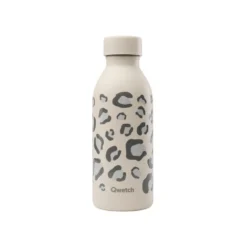 Bouteille isotherme Icon Wild en inox coloris beige sable Qwetch - 500 ml