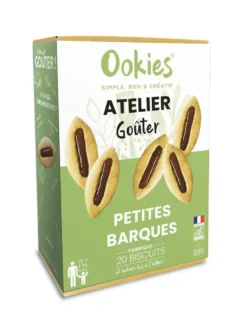 Box atelier goûter Ookies petites barques - 450 g