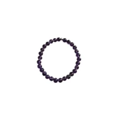 Bracelet améthyste 6mm