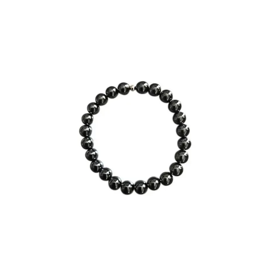Bracelet hématite 8mm