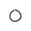 Bracelet quartz fumé rose 4mm