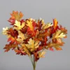 Branche artificielle de chêne en bouquet marron – 45 cm