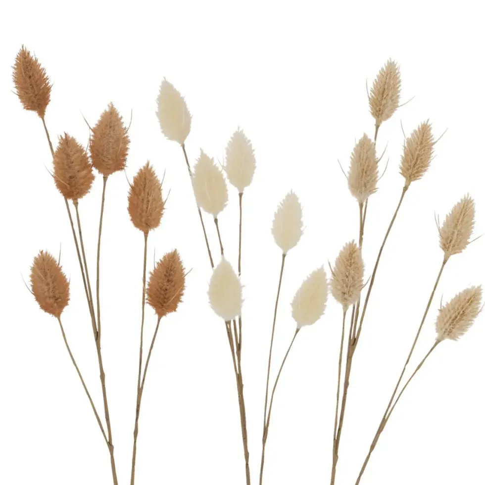Branche décorative coloris beige - 72 x 12 x 2 cm