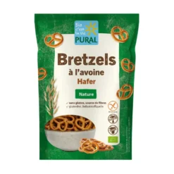 Bretzels bio à l’avoine sans gluten Pural - 80 g