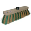 Brosse balai intérieur marron et vert