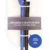 Brosse à dents pour chien coloris multicolore Héry Technic - x 2