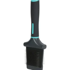 Brosse pour chien double flexible coloris noir Zolux ANAH – Taille M