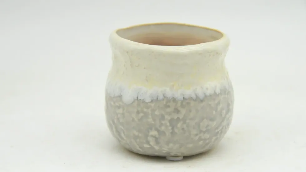 Cache-pot baby artisan coloris multicolore - 8 x 8 x 7 cm