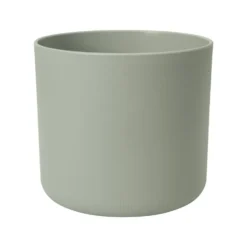 Cache-pot B.for Soft coloris vert en plastique injecté Elho - Ø 14 x 13 cm