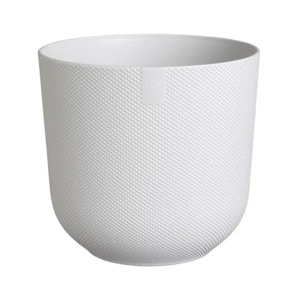 Cache-pot coloris blanc Jazz Elho - Ø 26 cm