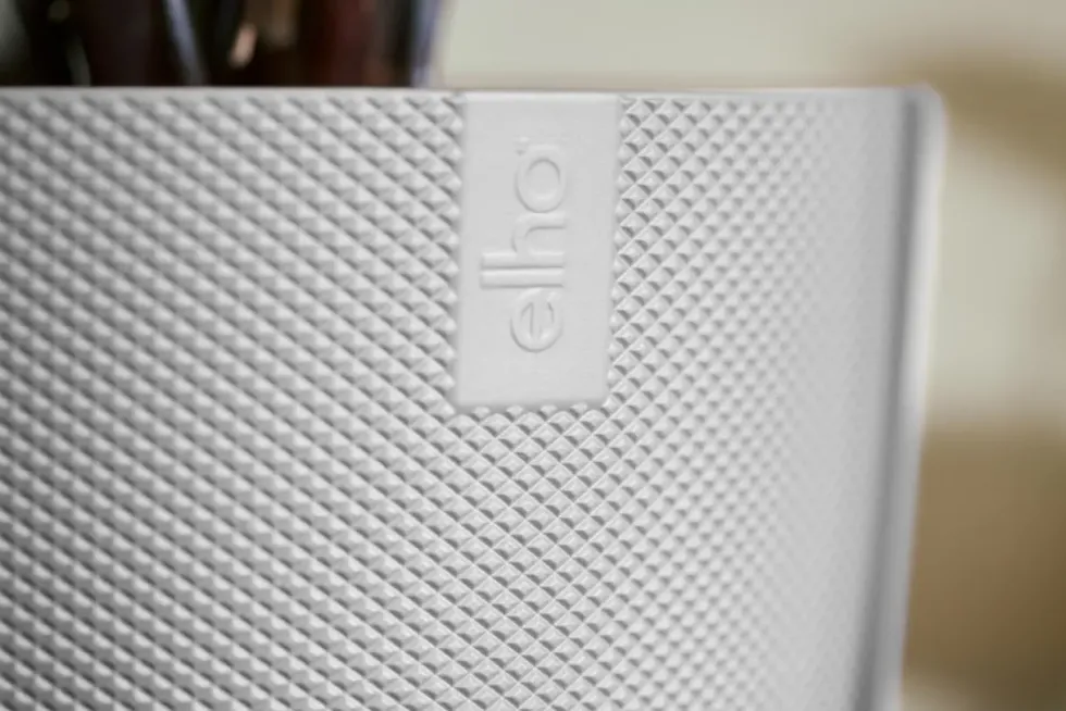 Cache-pot coloris blanc Jazz Elho - Ø 26 cm