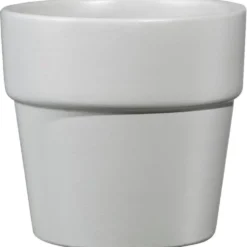 Cache-pot coloris gris lima mini - Ø 7 cm