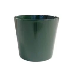 Cache-pot en céramique coloris vert Fresh VE26 - Ø 26 x H 23 cm