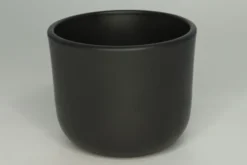 Cache-pot La Belle Verte coloris gris - Ø 13 x 13 cm