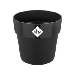 Cache-pot living noir Elho B.for Original - Ø 14 cm