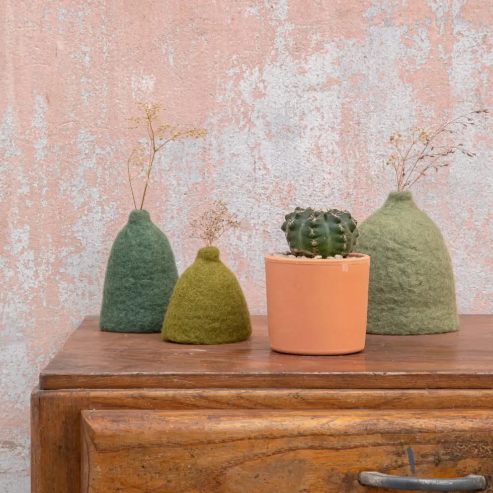 Cactus mix en pot terre cuite, Ø 10 cm