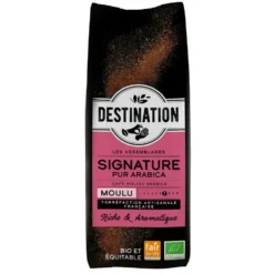 Café bio moulu équitable Destination Signature - 250 g
