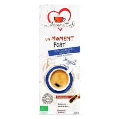 Café bio moulu Un moment fort 50% Mexique 50% Madagascar - 250 g