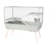 Cage pour lapins coloris gris Neolife Zolux