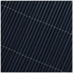 Canisse synthétique coloris gris anthracite 300 x 100 cm