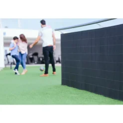 Canisse synthétique coloris gris anthracite 300 x 100 cm