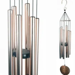 Carillon auréole en cuivre 71 cm