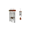 Carillon à vent coloris bois et argent 35 cm