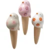 Carotte d’irrigation forme oiseau multicolore Antonia - 6,5 x 8,5 x 19 cm