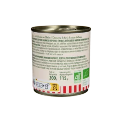 Champignon de Paris émincés bio Luce en boîte de 200 g - les 3 boîtes