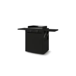 Chariot Modern coloris noir en acier Forge Adour - 162,3 x 57,3 x 98,7 cm