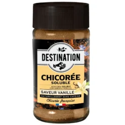 Chicorée bio soluble saveur vanille Destination - 100 g