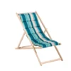 Chilienne matelassée Serenea en coton Jardin privé - 127 x 56 x 3,5 cm