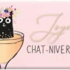 Chocolat au lait bio " Joyeux Chat-niversaire " Art Grafik - 40 g