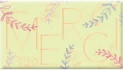 Chocolat au lait bio « Merci » Art Grafik - 40 g