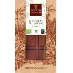 Chocolat au lait nature bio - tablette de 100 g