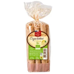 Cigarettes citron bio Biscuits les Saules - 120 g