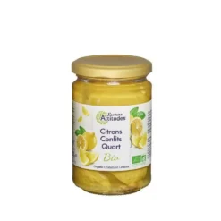 Citrons confits en quarts bio - 300 g