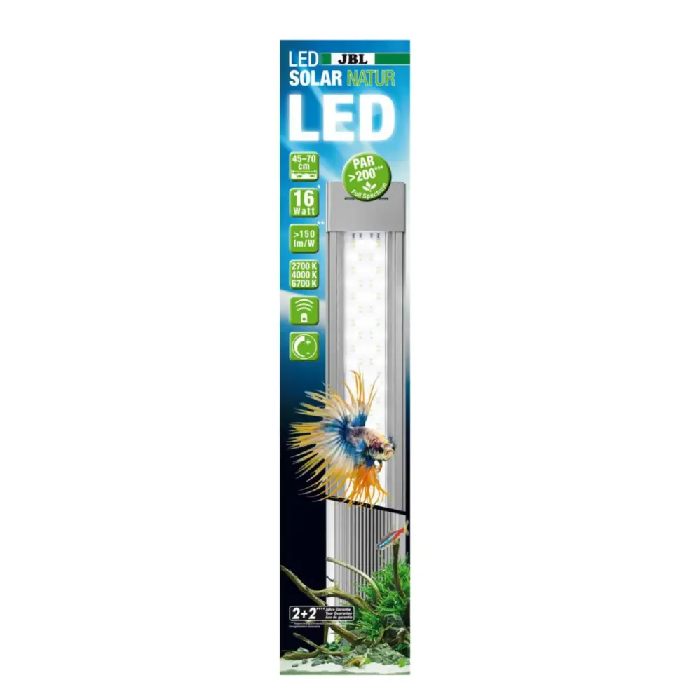 Éclairage LED pour plantes d'aquarium JBL Solar Natur 16W Gen 2