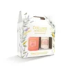 Coffret bougie et parfum intérieur senteur rose hibiscus Collines de Provence - 180 g + 100 ml